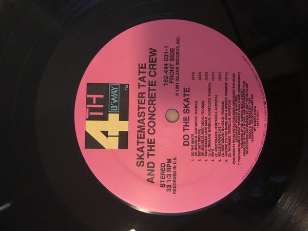 Skatemaster Tate And The Concrete Crew : Do The Skate (LP, Album)