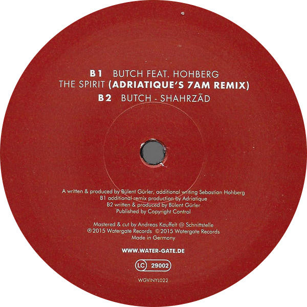Butch : Songs About Unconsciousness (12", EP)