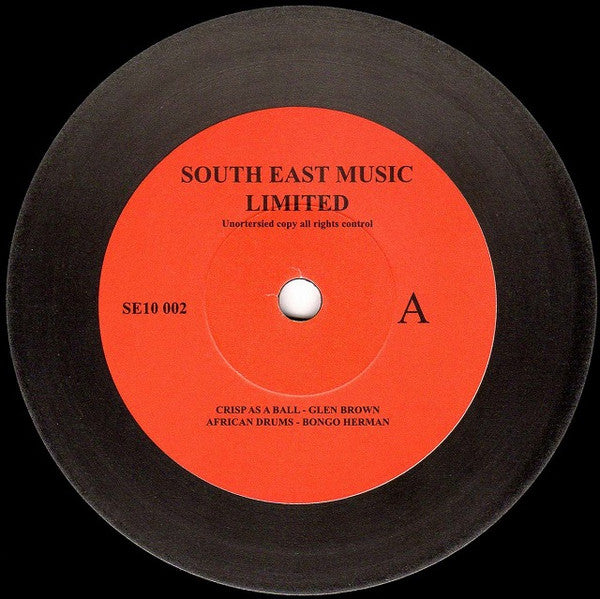 Glen Brown / Glenmore Brown* : Crisp As A Ball / Mitchville Rock (10", M/Print, RE)