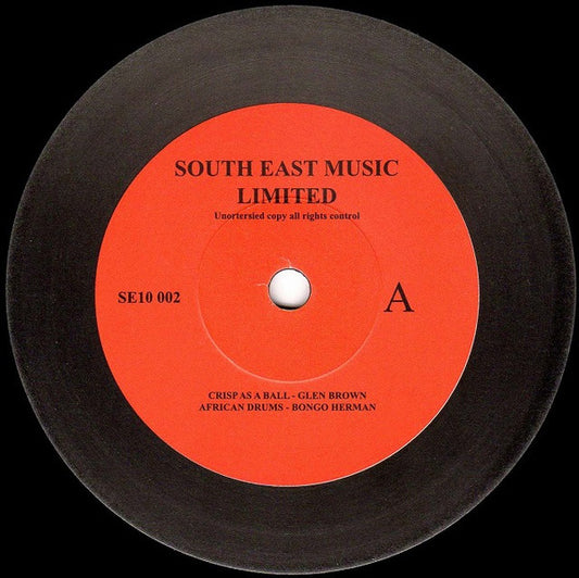 Glen Brown / Glenmore Brown* : Crisp As A Ball / Mitchville Rock (10", M/Print, RE)