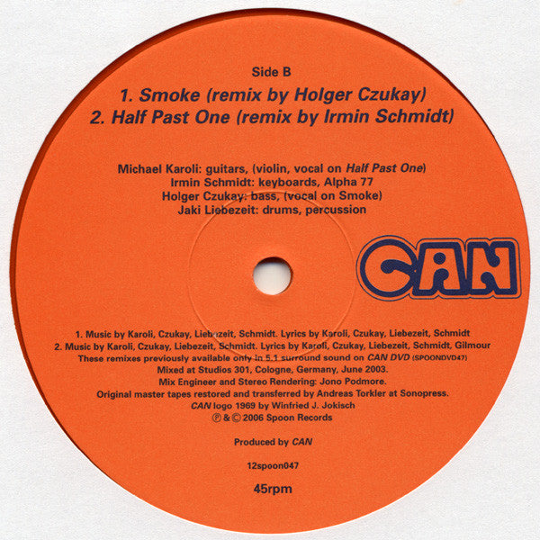 Can : I Want More (12", Ltd, Num, RE, RM, Ora)