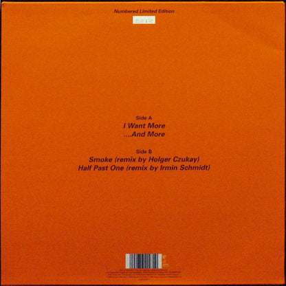 Can : I Want More (12", Ltd, Num, RE, RM, Ora)