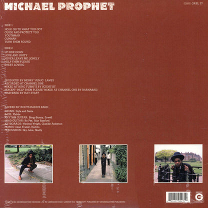 Michael Prophet : Michael Prophet (Gunman) (LP, Album, RE)