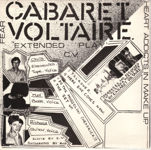 Cabaret Voltaire : Extended Play (7", EP)