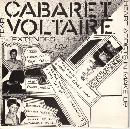 Cabaret Voltaire : Extended Play (7", EP)