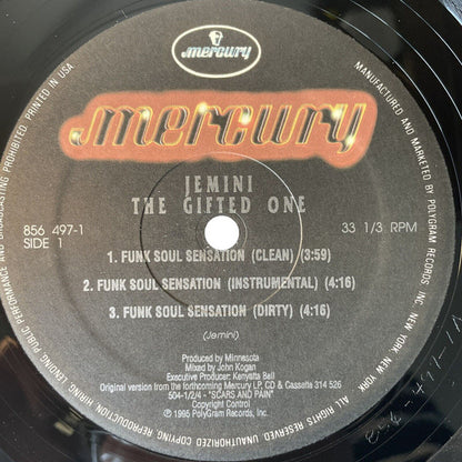 Jemini The Gifted One : Funk Soul Sensation (12")