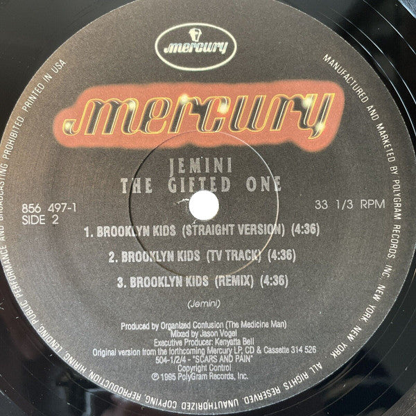 Jemini The Gifted One : Funk Soul Sensation (12")