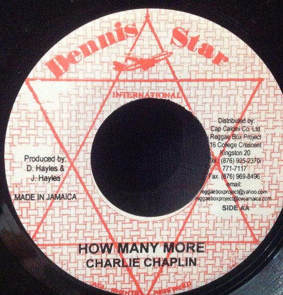 Charlie Chaplin (2) : Say A Prayer / How Many More (7")