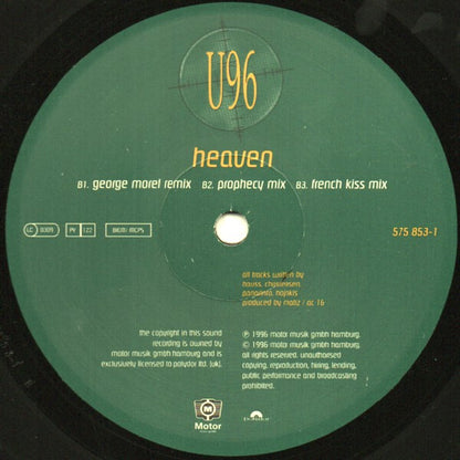 U96 : Heaven (12")