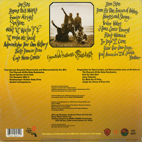 Jungle Brothers : Done By The Forces Of Nature (LP, Album)