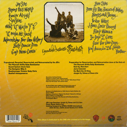 Jungle Brothers : Done By The Forces Of Nature (LP, Album)