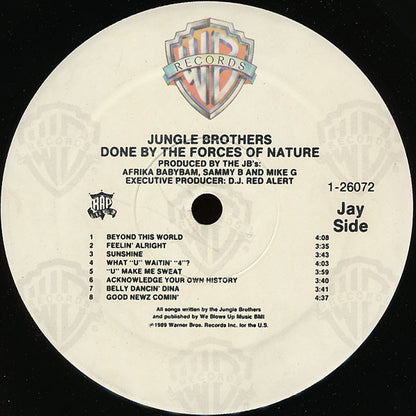 Jungle Brothers : Done By The Forces Of Nature (LP, Album)