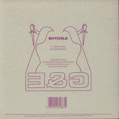 Shy Child : Technicrats (7", Single)