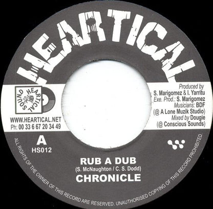 Chronicle (2) : Rub A Dub (7")