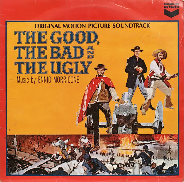 Ennio Morricone : The Good, The Bad And The Ugly • Original Motion Picture Soundtrack (LP, Album, Mono)