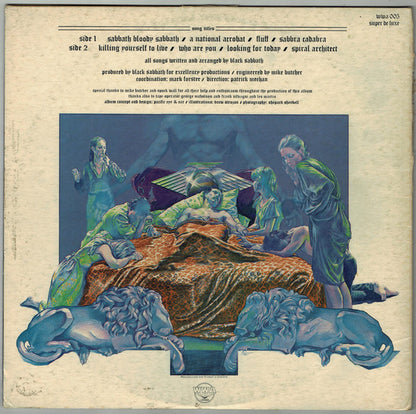 Black Sabbath : Sabbath Bloody Sabbath (LP, Album, Club, RP, Gat)