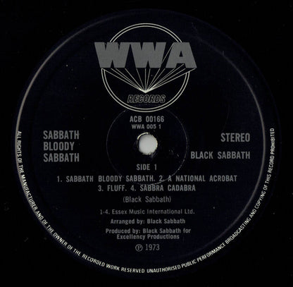 Black Sabbath : Sabbath Bloody Sabbath (LP, Album, Club, RP, Gat)