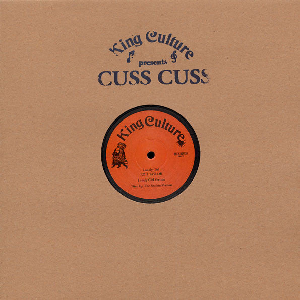 Various : King Culture Presents Cuss Cuss (12")