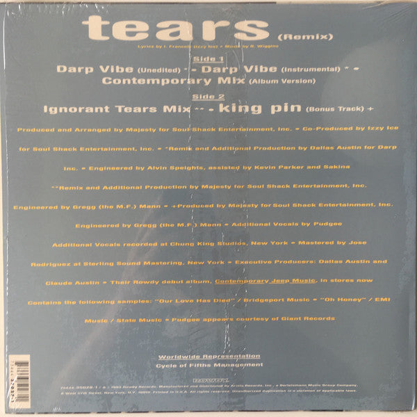 Da King & I : Tears (Remix) (12")