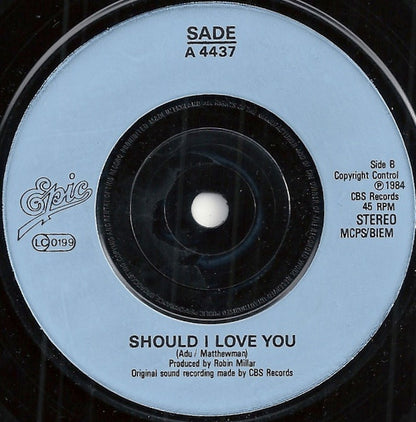 Sade : When Am I Going To Make A Living (7", Single, Inj)
