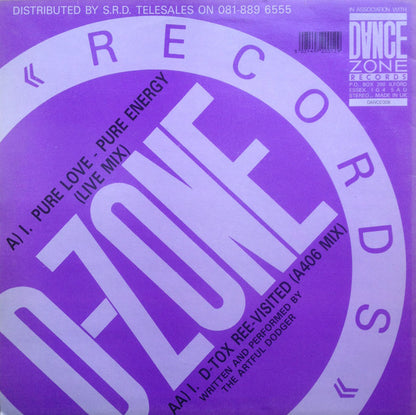 The Artful Dodger* : Pure Love Pure Energy (12")