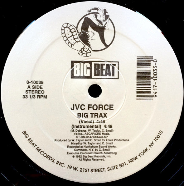 J.V.C. F.O.R.C.E. : Big Trax (12", (Lo)