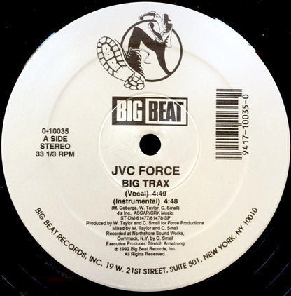 J.V.C. F.O.R.C.E. : Big Trax (12", (Lo)