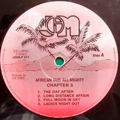 Joe Gibbs & The Professionals : African Dub Chapter Five (LP, Album)
