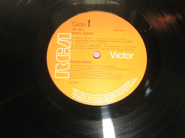 David Bowie : Space Oddity (LP, Album, RE)