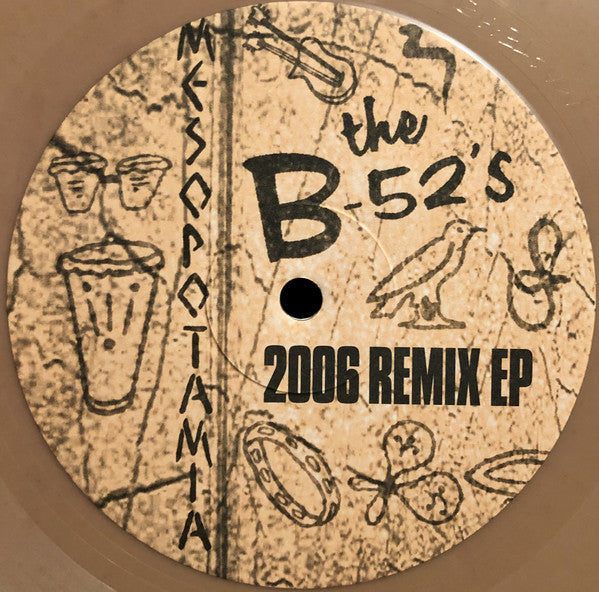 The B-52's : Mesopotamia - 2006 Remix EP (12", EP, Promo, Gol)