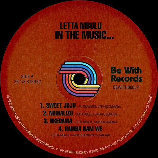 Letta Mbulu : In The Music......The Village Never Ends (LP, Album, RE, 180)