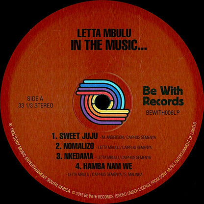 Letta Mbulu : In The Music......The Village Never Ends (LP, Album, RE, 180)