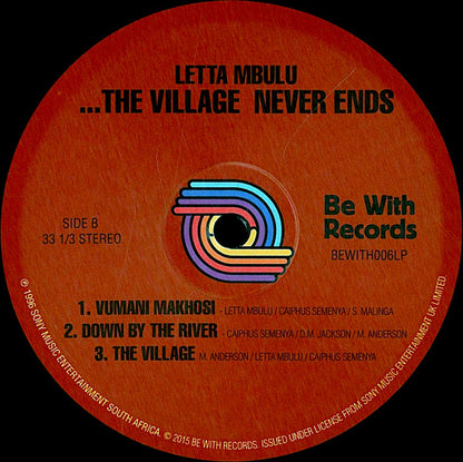 Letta Mbulu : In The Music......The Village Never Ends (LP, Album, RE, 180)