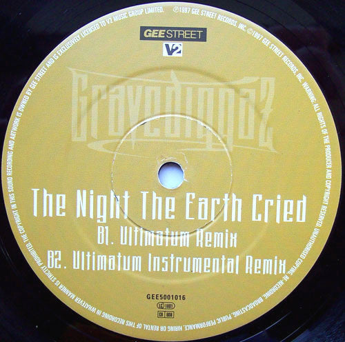 Gravediggaz : The Night The Earth Cried (12")