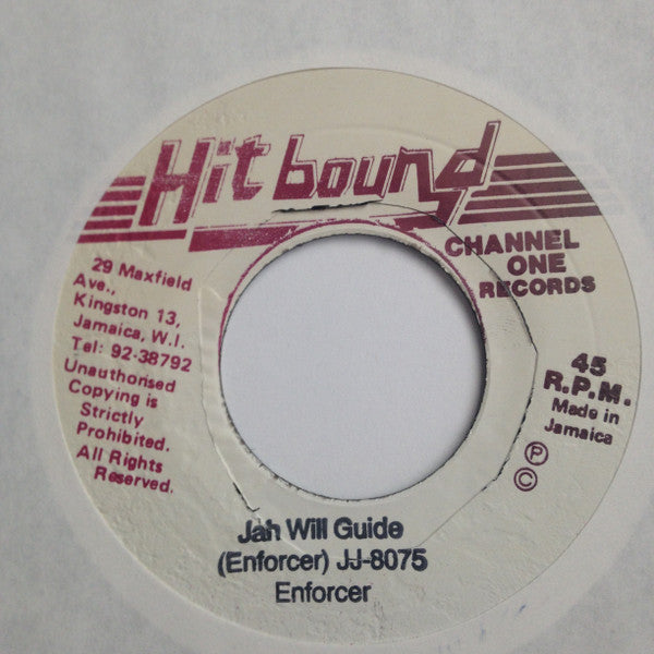 Enforcer (9) : Jah Will Guide (7", RE)