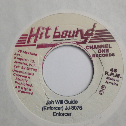 Enforcer (9) : Jah Will Guide (7", RE)