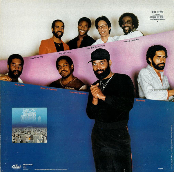 Maze Featuring Frankie Beverly : We Are One (LP, Album)