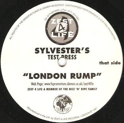 Sylvester* : London Rump (12", TP)