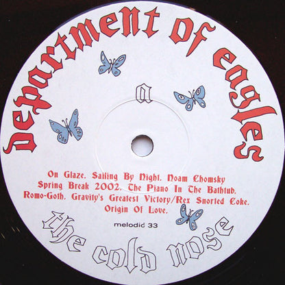 Department Of Eagles : The Cold Nose (LP, Album, Ltd)