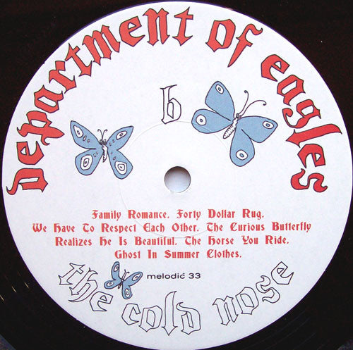 Department Of Eagles : The Cold Nose (LP, Album, Ltd)