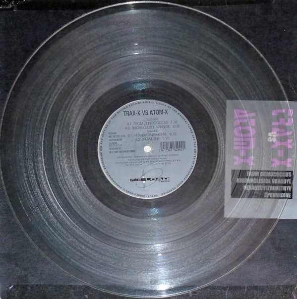 Atom-X vs. Trax-X : From Deinococcus (12", Ltd, Cle)