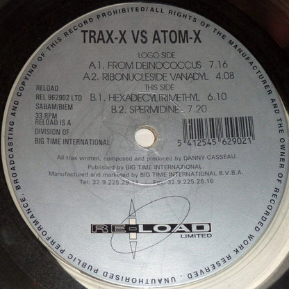 Atom-X vs. Trax-X : From Deinococcus (12", Ltd, Cle)