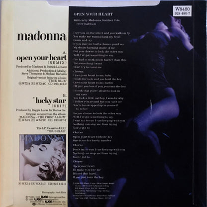 Madonna : Open Your Heart (Remix) (7", Single, Pap)