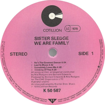 Sister Sledge : We Are Family (LP, Album, RE)