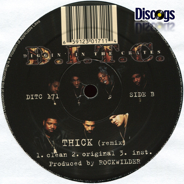 D.I.T.C. : Get Yours (Remix) (12")