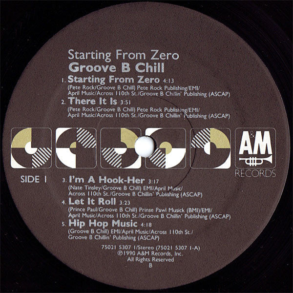 Groove B Chill : Starting From Zero (LP, Album)