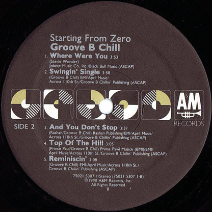 Groove B Chill : Starting From Zero (LP, Album)
