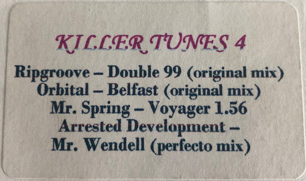 Various : Killer Tunes 4 (12", Unofficial)