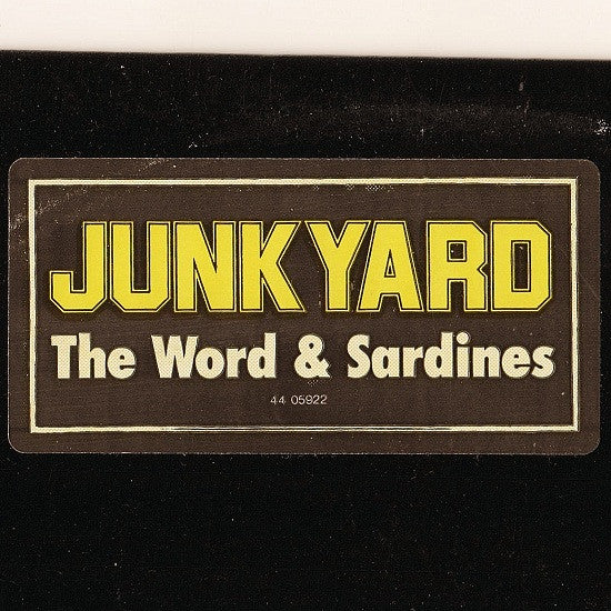 The Junkyard Band : The Word / Sardines (12", Single)