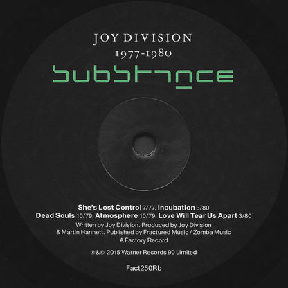 Joy Division : Substance (2xLP, Comp, RE, RM, 180)